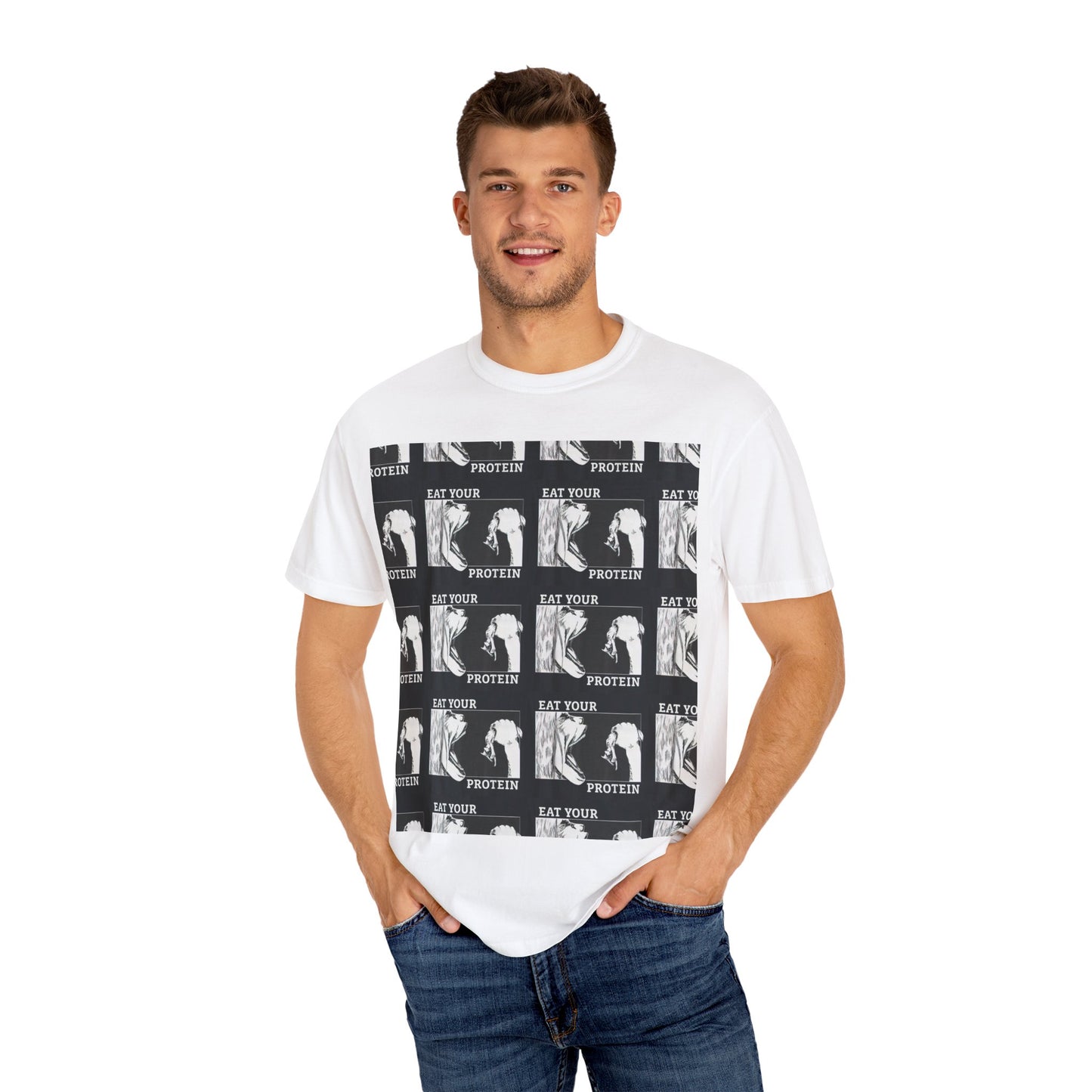 Eat Your Protein AOT Graphic Tee Boxed Graphic
