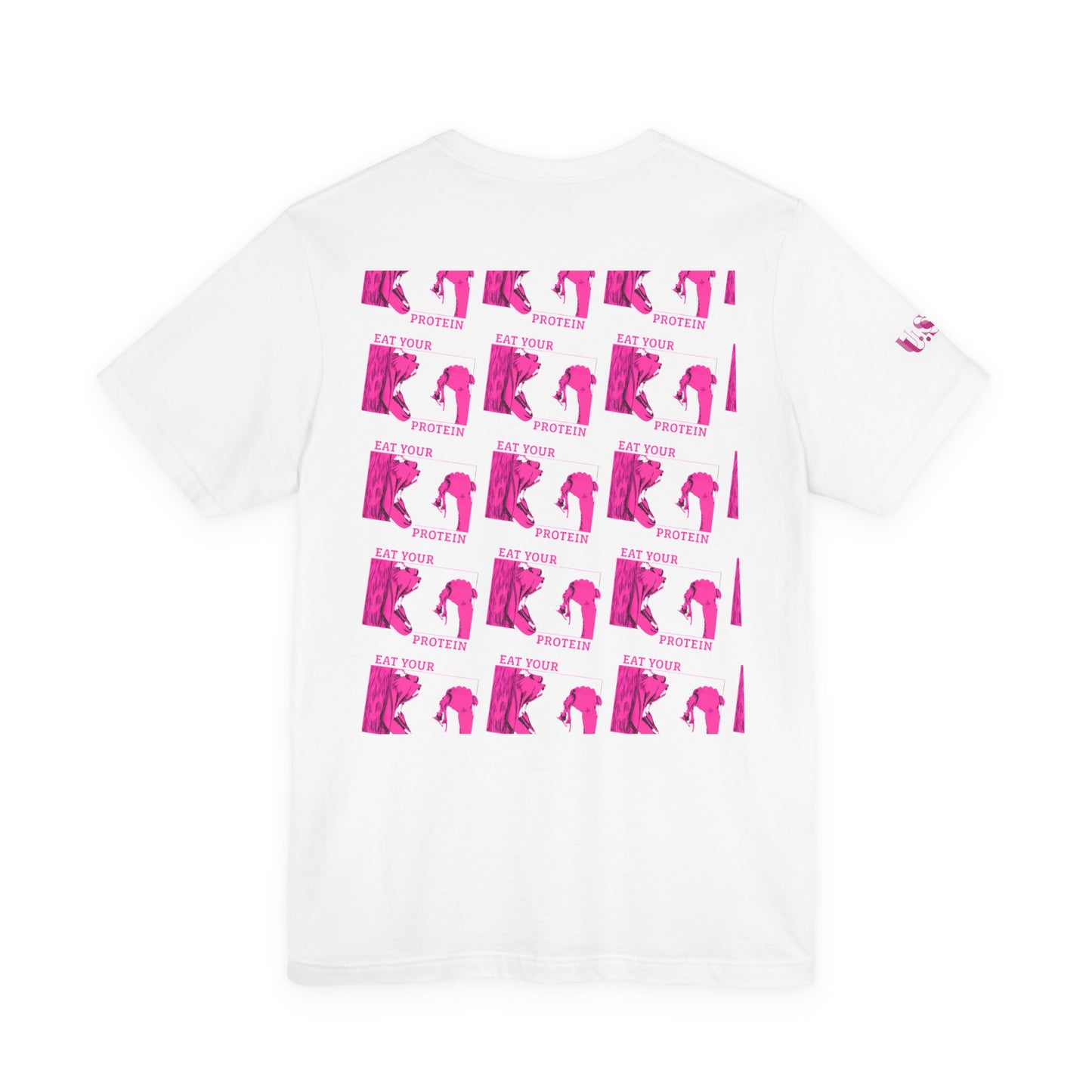 Pink Edition Aot Eat Your Protein Graphic Tee